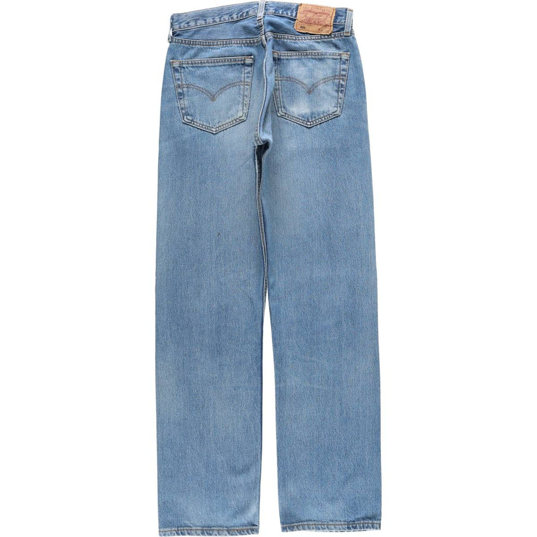 90'S Levi's 501-0114 Straight Denim Pants Made in USA Men's W31 Vintage cotton blue type Vintage Second Hand