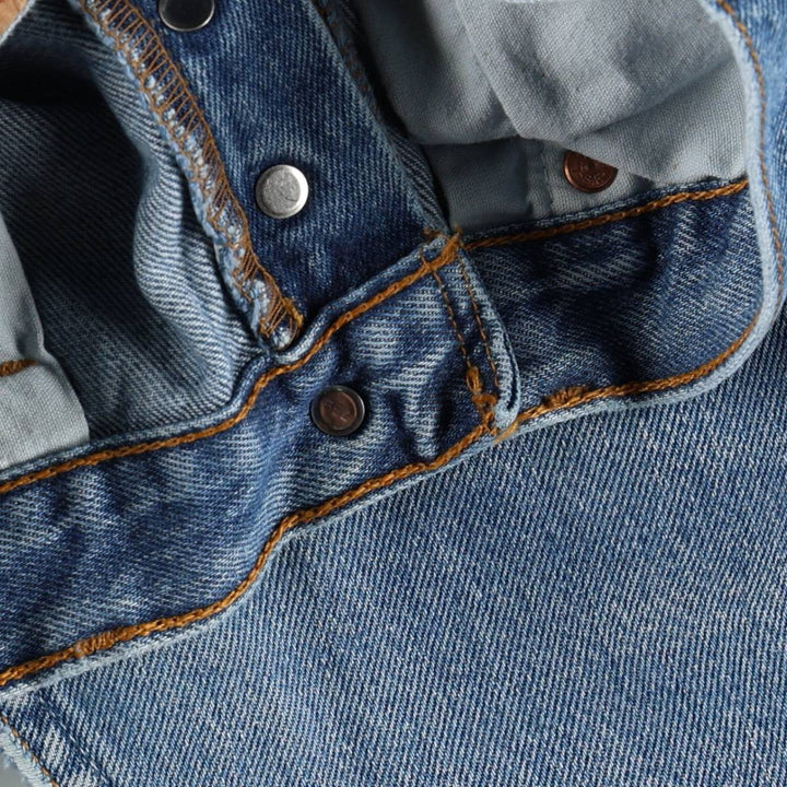 90'S Levi's 501-0114 Straight Denim Pants Made in USA Men's W31 Vintage cotton blue type Vintage Second Hand