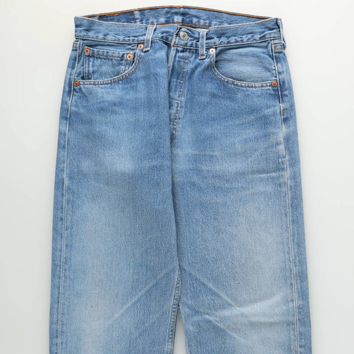 90'S Levi's 501-0114 Straight Denim Pants Made in USA Men's W31 Vintage cotton blue type Vintage Second Hand