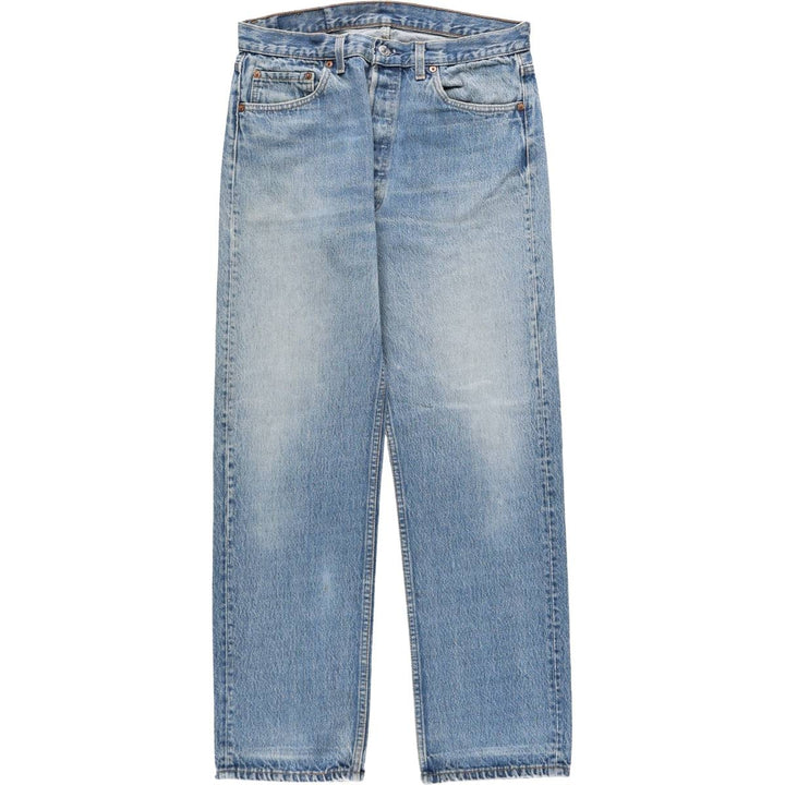 90'S Levi's 501-0115 Straight Denim Pants Made in USA Men's W33 Vintage cotton blue type Vintage Second Hand
