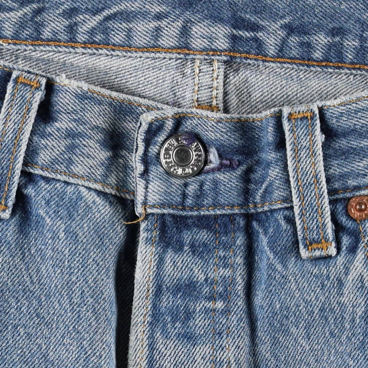 90'S Levi's 501-0115 Straight Denim Pants Made in USA Men's W33 Vintage cotton blue type Vintage Second Hand