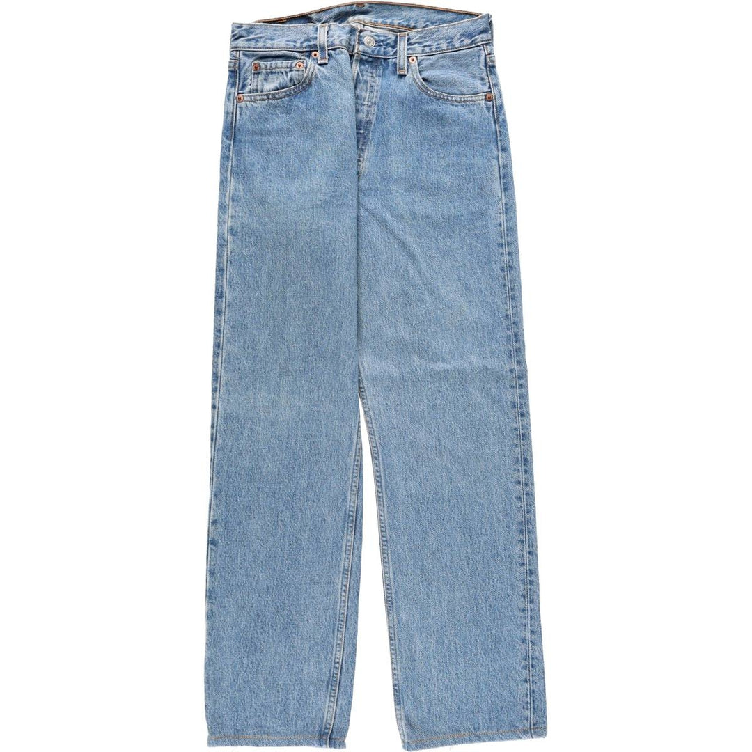 90'S Levi's 501-0193 Straight Denim Pants Made in USA Men's W30 Vintage cotton blue type Vintage Second Hand
