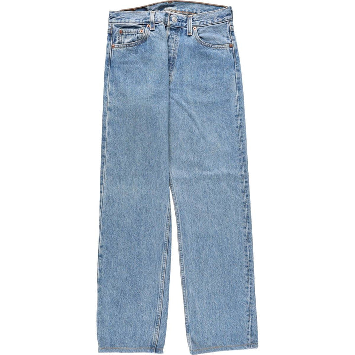 90'S Levi's 501-0193 Straight Denim Pants Made in USA Men's W30 Vintage cotton blue type Vintage Second Hand