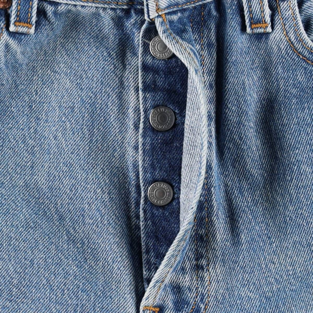 90'S Levi's 501-0193 Straight Denim Pants Made in USA Men's W30 Vintage cotton blue type Vintage Second Hand