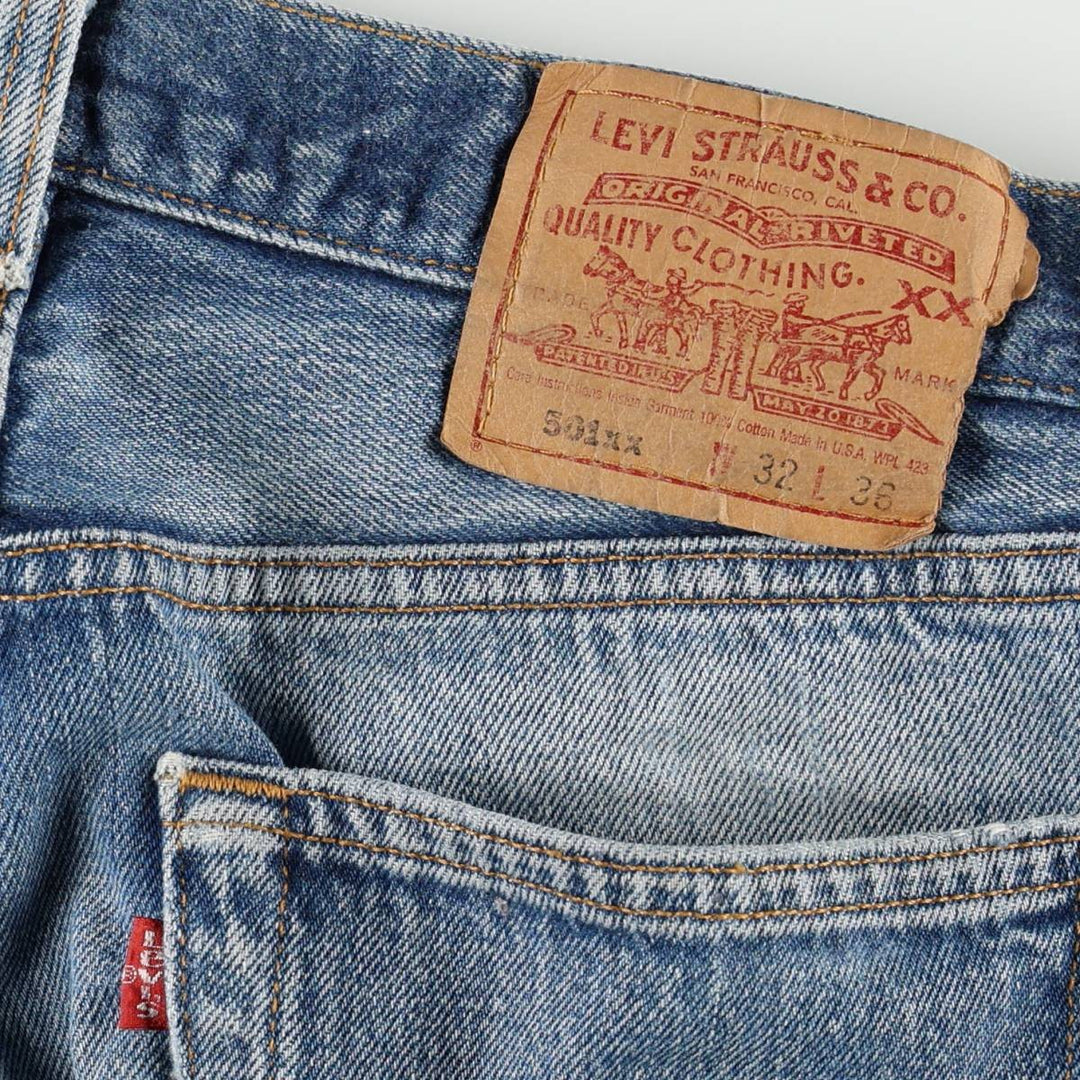 90'S Levi's 501-0000 Straight Denim Pants Made in USA Men's W31 Vintage cotton blue type Vintage Second Hand