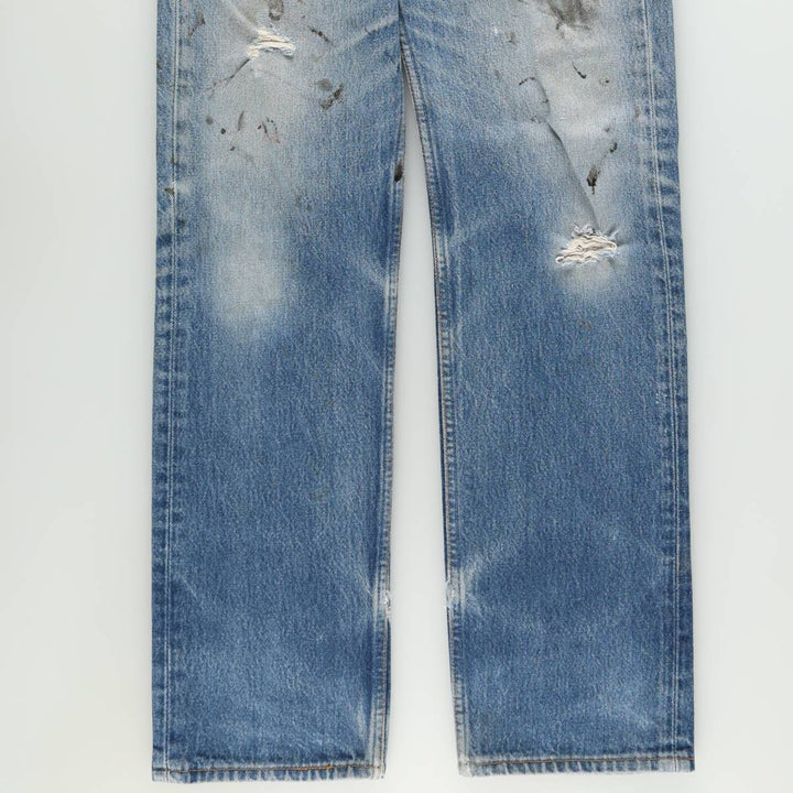 90'S Levi's 501-0000 Straight Denim Pants Made in USA Men's W31 Vintage cotton blue type Vintage Second Hand