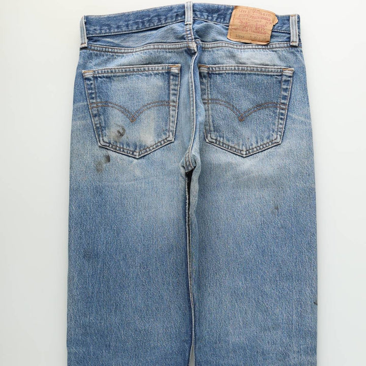 90'S Levi's 501-0000 Straight Denim Pants Made in USA Men's W31 Vintage cotton blue type Vintage Second Hand