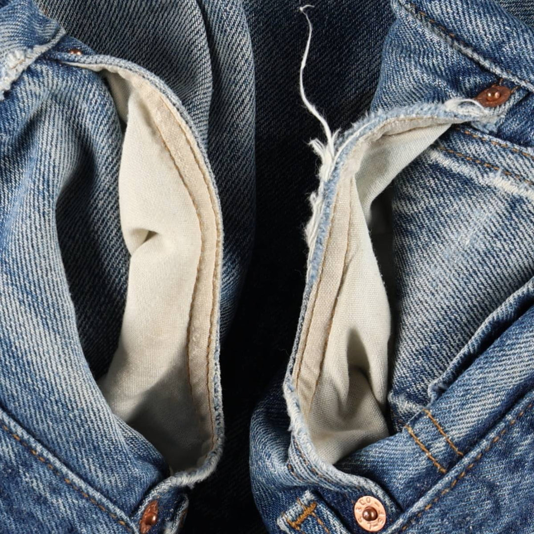 90'S Levi's 501-0000 Straight Denim Pants Made in USA Men's W31 Vintage cotton blue type Vintage Second Hand