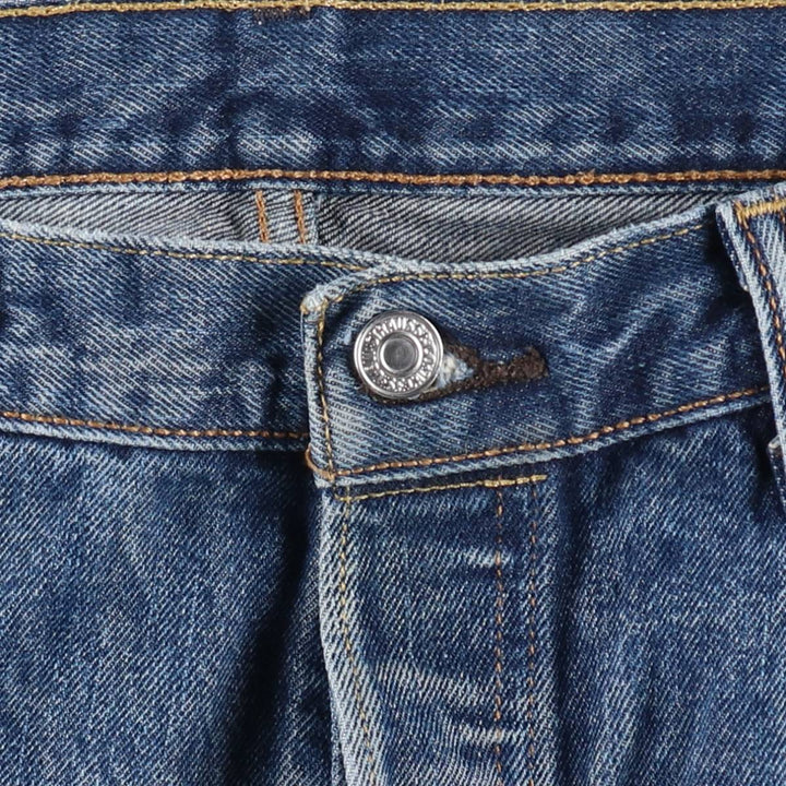 Levi's 501 straight denim pants for men, size W35 cotton blue type Vintage Second Hand