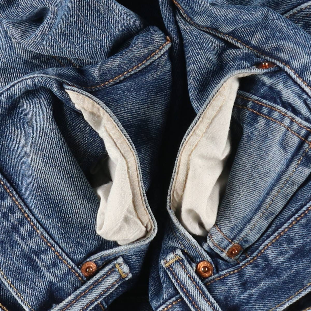 Levi's 501 straight denim pants for men, size W35 cotton blue type Vintage Second Hand