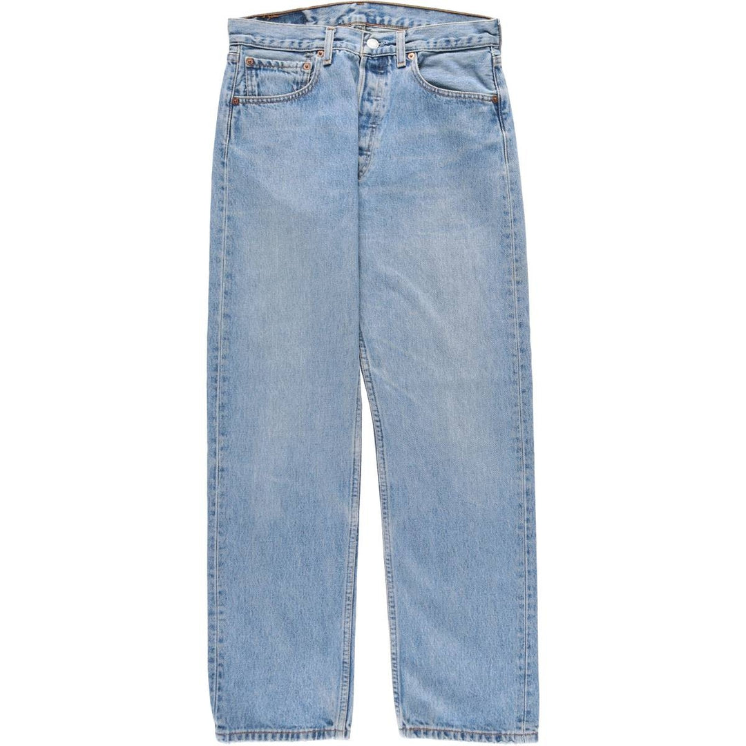 1990'S Levi's 00501-0193 Straight Denim Pants, Men's W30 (approx.), Vintage cotton blue type Vintage Second Hand