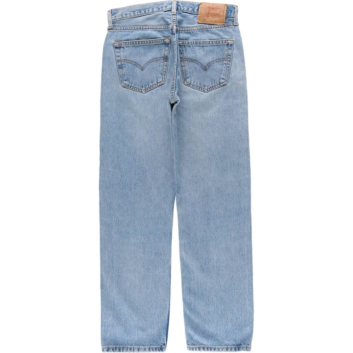 1990'S Levi's 00501-0193 Straight Denim Pants, Men's W30 (approx.), Vintage cotton blue type Vintage Second Hand