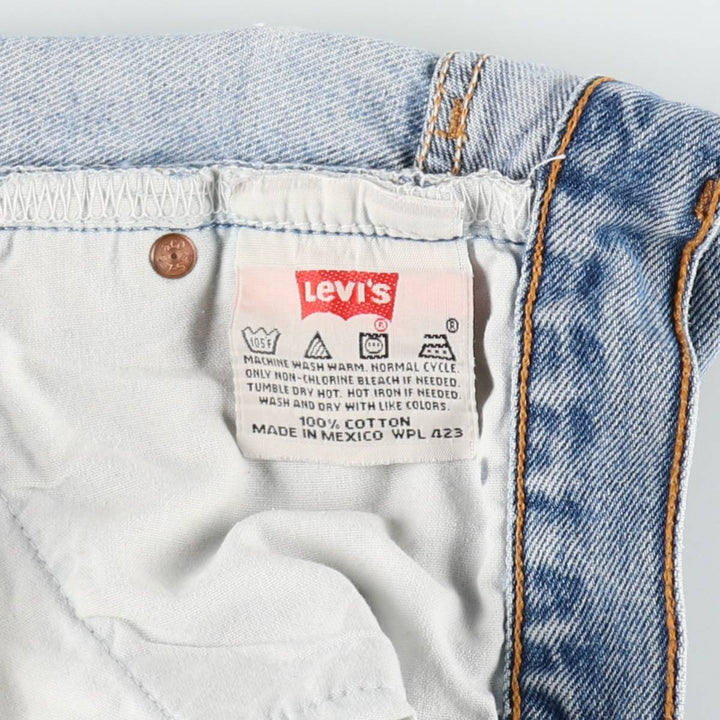 1990'S Levi's 00501-0193 Straight Denim Pants, Men's W30 (approx.), Vintage cotton blue type Vintage Second Hand