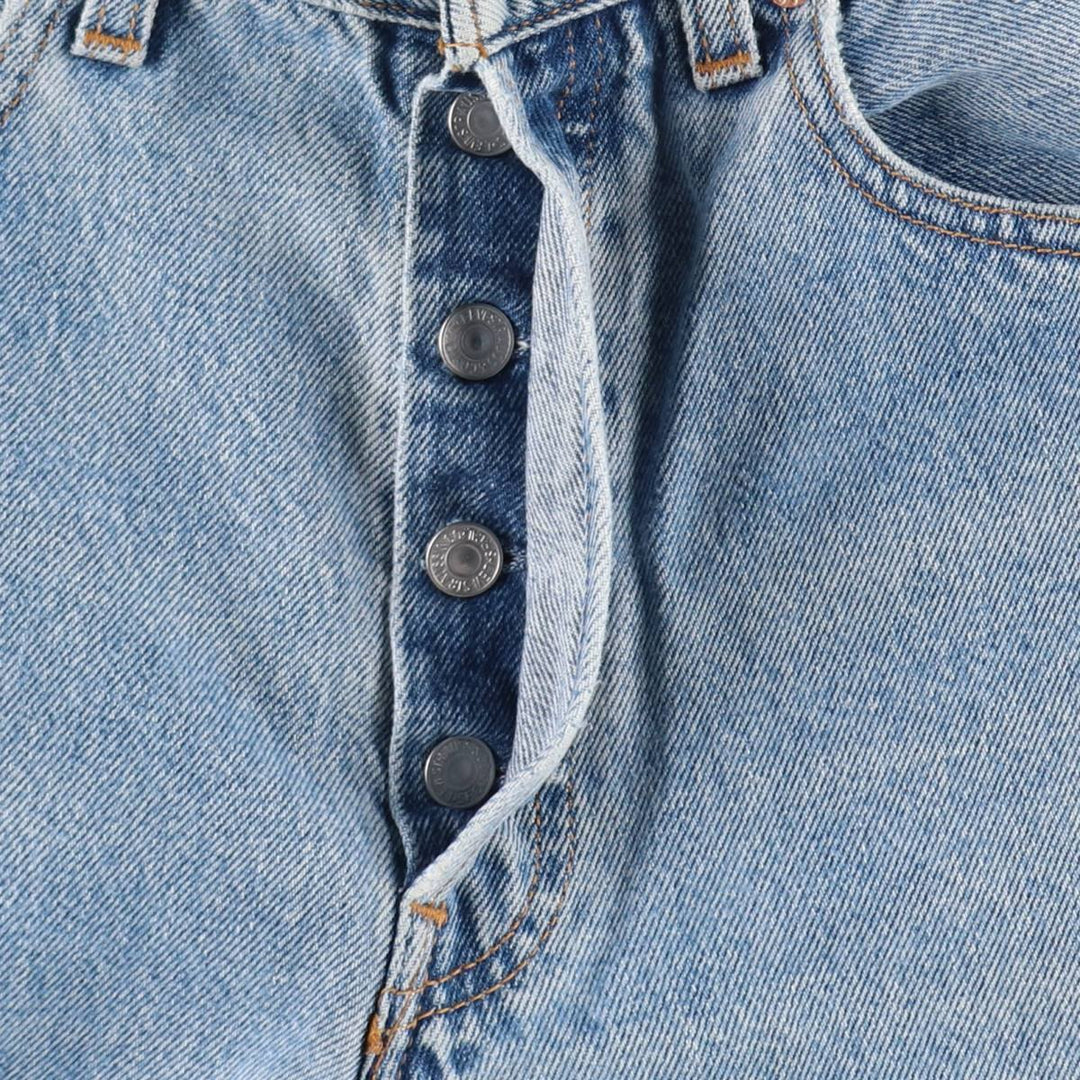 1990'S Levi's 00501-0193 Straight Denim Pants, Men's W30 (approx.), Vintage cotton blue type Vintage Second Hand