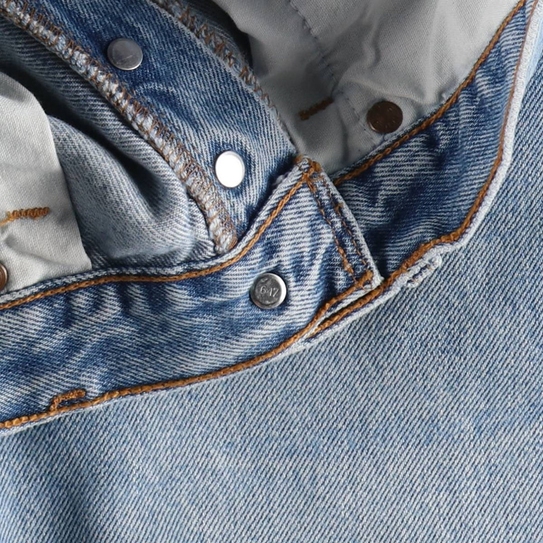 1990'S Levi's 00501-0193 Straight Denim Pants, Men's W30 (approx.), Vintage cotton blue type Vintage Second Hand