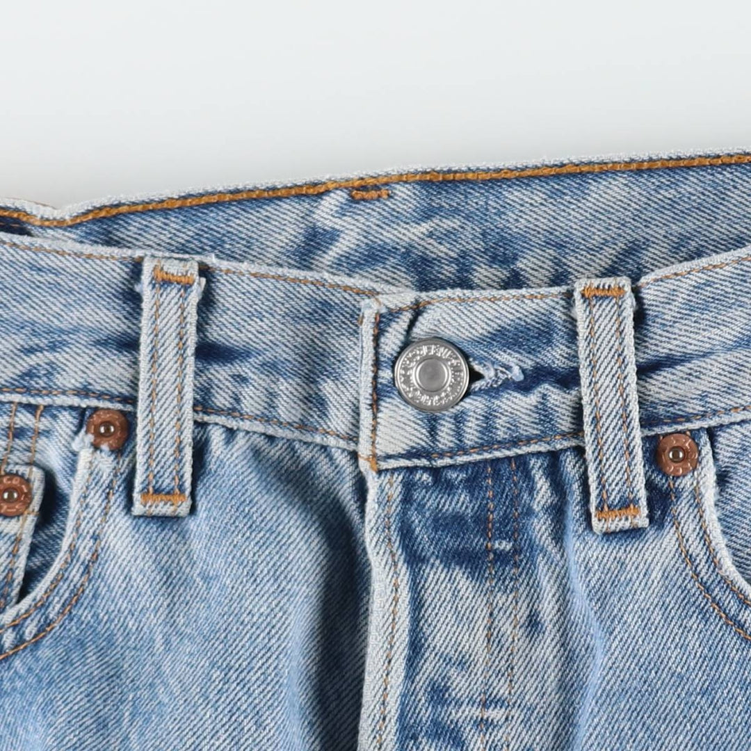 1990'S Levi's 00501-0193 Straight Denim Pants, Men's W30 (approx.), Vintage cotton blue type Vintage Second Hand