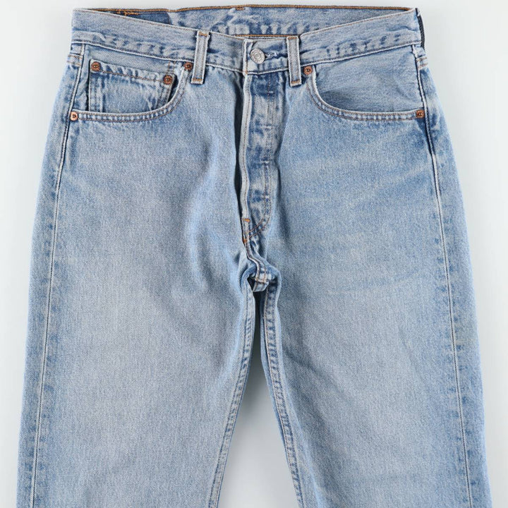 1990'S Levi's 00501-0193 Straight Denim Pants, Men's W30 (approx.), Vintage cotton blue type Vintage Second Hand