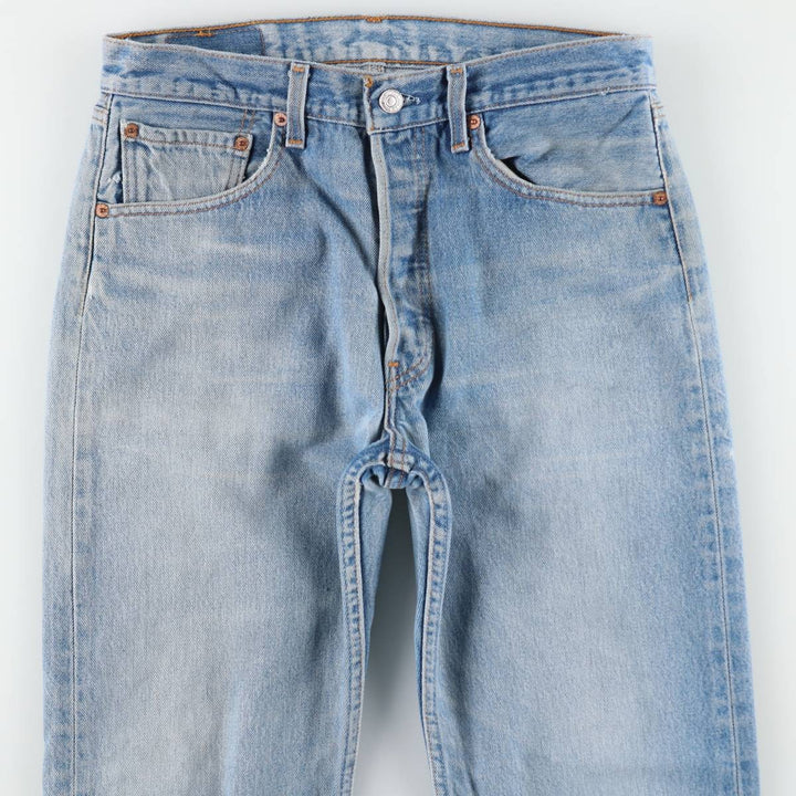1990'S Levi's 00501-0000 Straight Denim Pants, Men's W31 (approx.), Vintage cotton blue type Vintage Second Hand