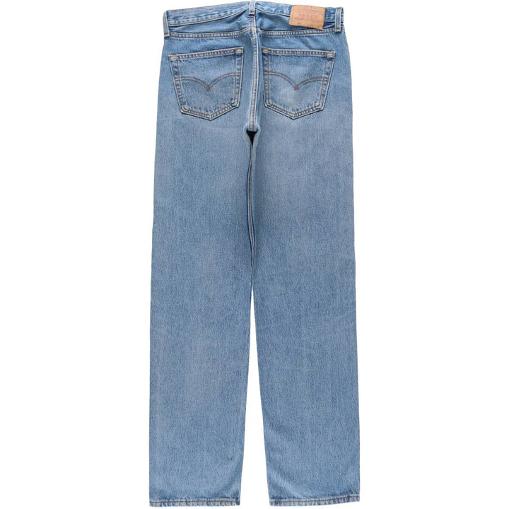 1990'S Levi's 00501-0193 Straight Denim Pants, Made in USA, Men's W33 (approx.), Vintage cotton blue type Vintage Second Hand