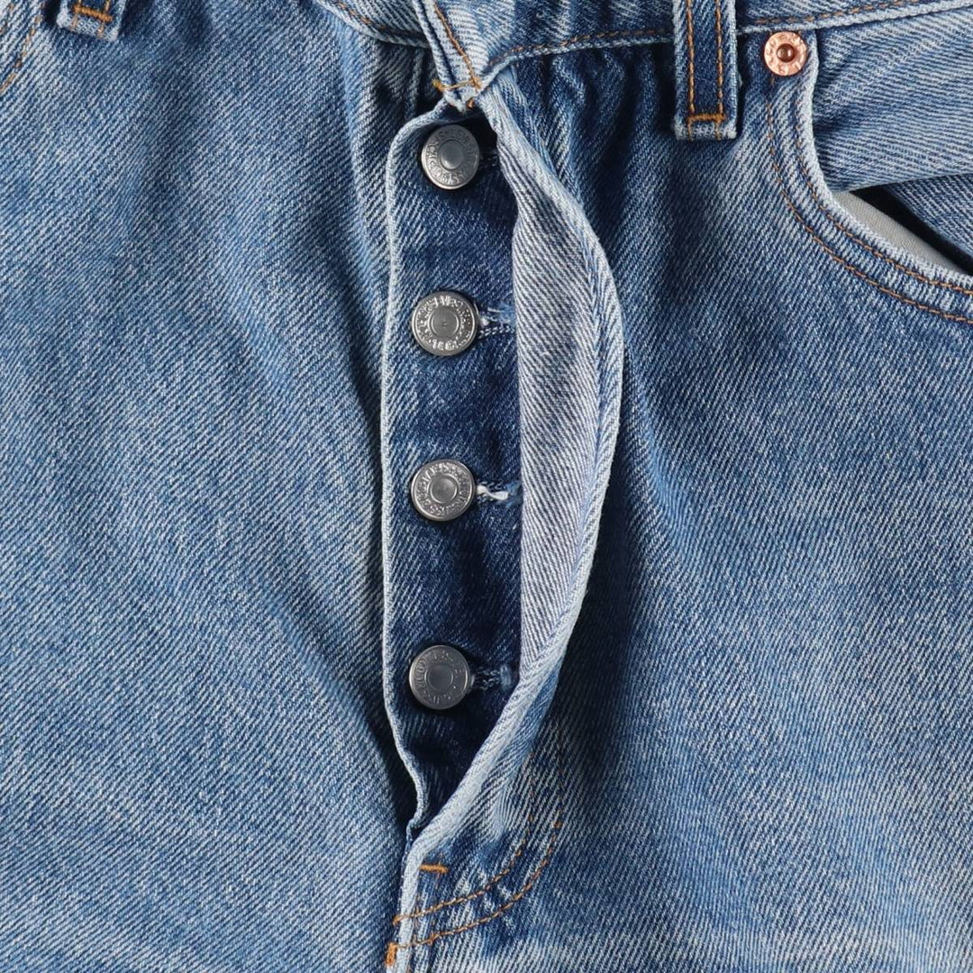 1990'S Levi's 00501-0193 Straight Denim Pants, Made in USA, Men's W33 (approx.), Vintage cotton blue type Vintage Second Hand