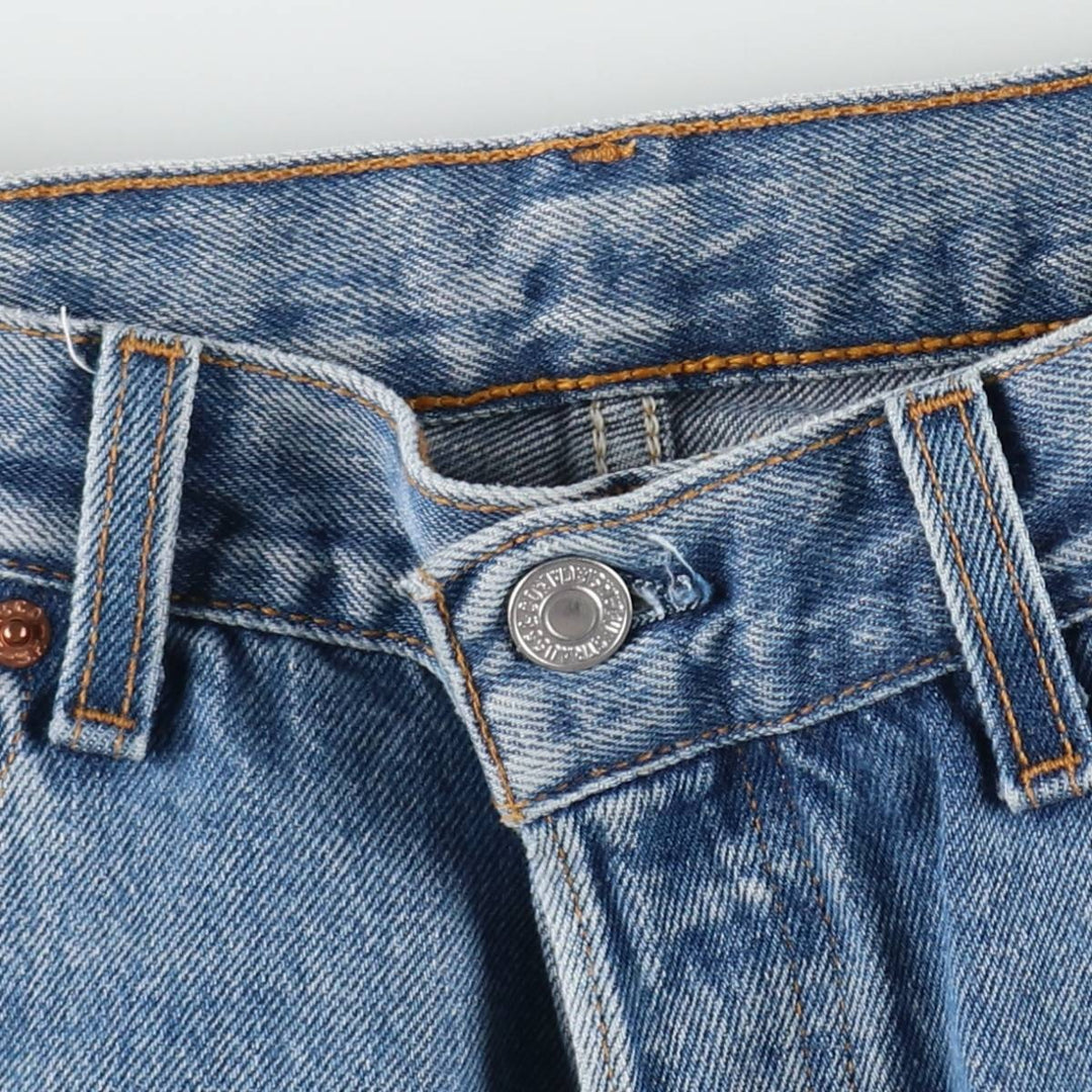 1990'S Levi's 00501-0193 Straight Denim Pants, Made in USA, Men's W33 (approx.), Vintage cotton blue type Vintage Second Hand