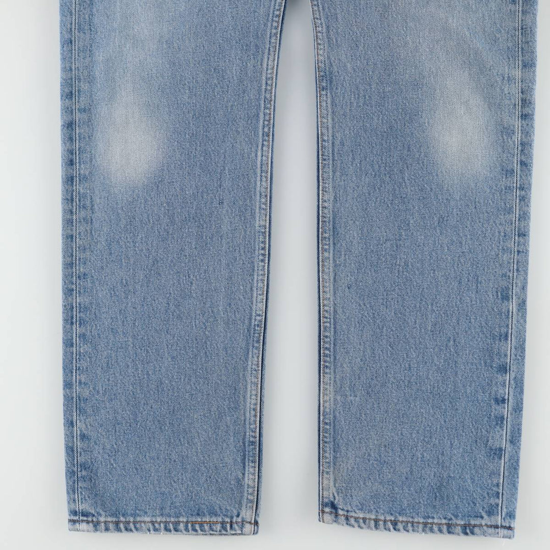 1990'S Levi's 00501-0193 Straight Denim Pants, Made in USA, Men's W33 (approx.), Vintage cotton blue type Vintage Second Hand