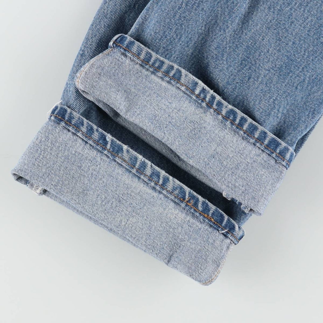 1990'S Levi's 00501-0193 Straight Denim Pants, Made in USA, Men's W33 (approx.), Vintage cotton blue type Vintage Second Hand