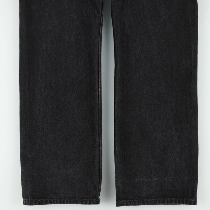 Levi's 501 Black Denim Straight Denim Pants for Men, W33 equivalent cotton black type Vintage Second Hand