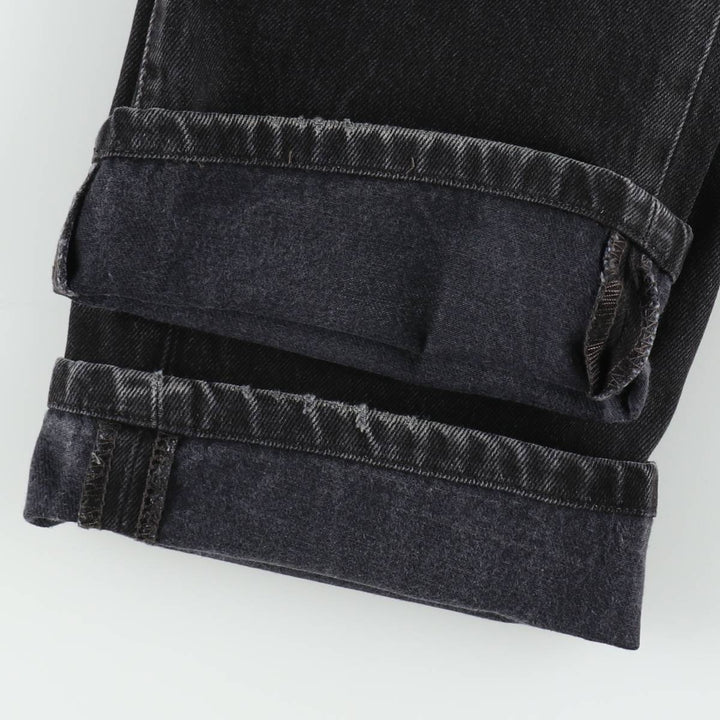 Levi's 501 Black Denim Straight Denim Pants for Men, W34 equivalent cotton black type Vintage Second Hand