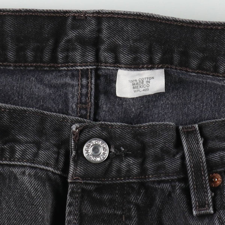 00'S Levi's 501 Black Denim Straight Denim Pants Men's W36 cotton black type Vintage Second Hand