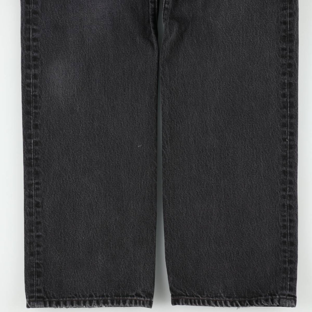 00'S Levi's 501 Black Denim Straight Denim Pants Men's W36 cotton black type Vintage Second Hand