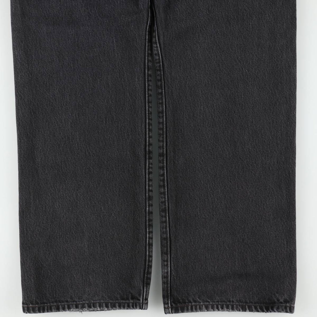 00'S Levi's 501 Black Denim Straight Denim Pants Men's W36 cotton black type Vintage Second Hand