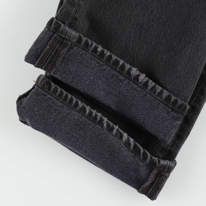 00'S Levi's 501 Black Denim Straight Denim Pants Men's W36 cotton black type Vintage Second Hand