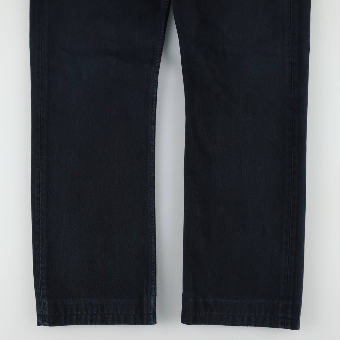 2000'S Levi's 00501-0165 Euro Model Black Denim Straight Leg Jeans, Men's W32 (approx.) cotton black type Vintage Second Hand