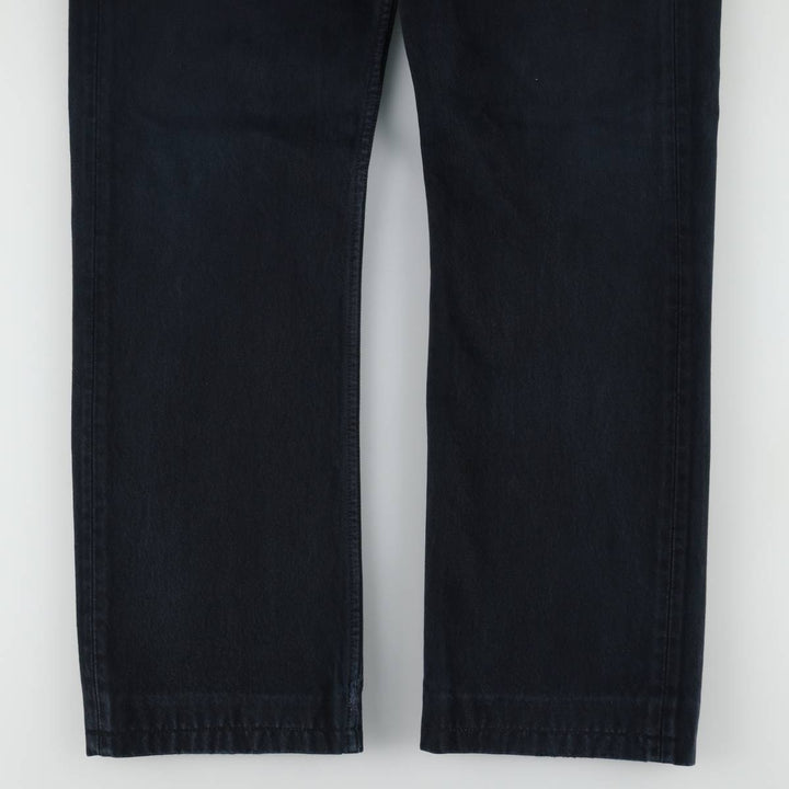 2000'S Levi's 00501-0165 Euro Model Black Denim Straight Leg Jeans, Men's W32 (approx.) cotton black type Vintage Second Hand