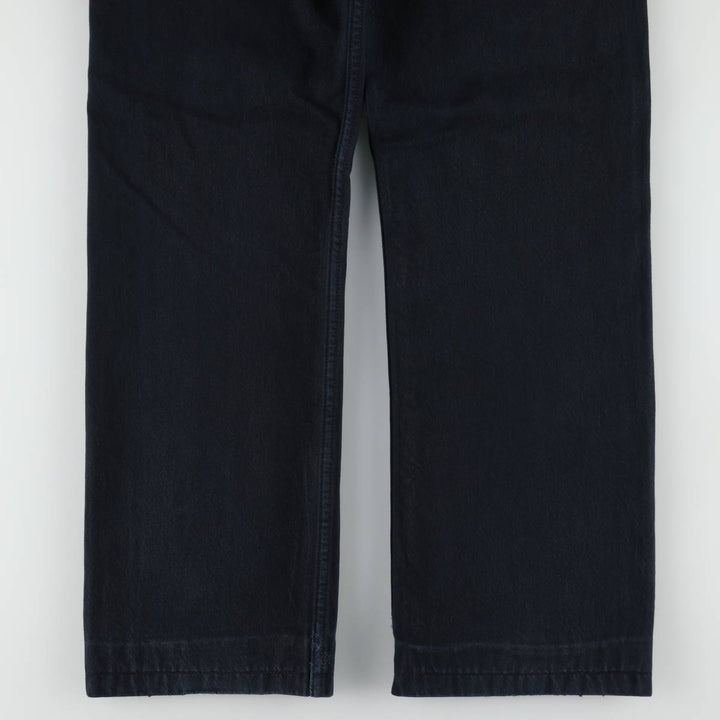 2000'S Levi's 00501-0165 Euro Model Black Denim Straight Leg Jeans, Men's W32 (approx.) cotton black type Vintage Second Hand