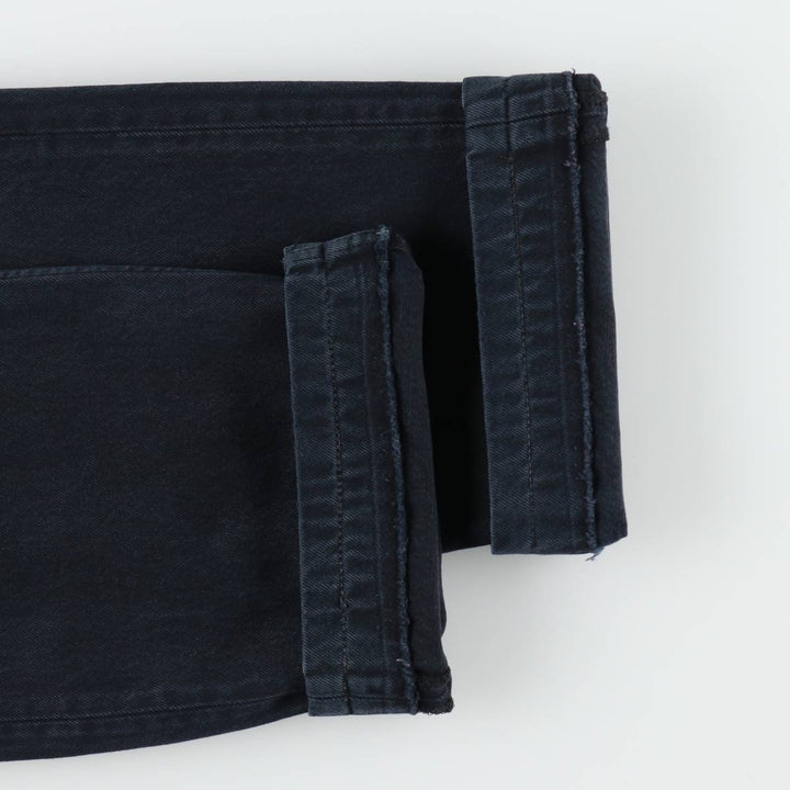 2000'S Levi's 00501-0165 Euro Model Black Denim Straight Leg Jeans, Men's W32 (approx.) cotton black type Vintage Second Hand