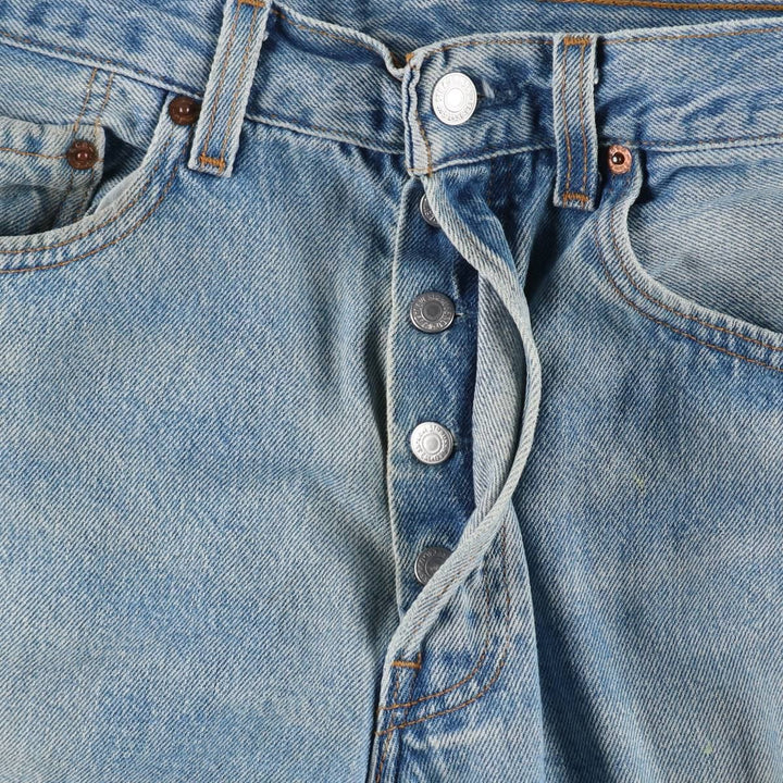 90'S Levi's 501-0193 Straight Denim Pants Made in USA Men's W31 Vintage cotton blue type Vintage Second Hand