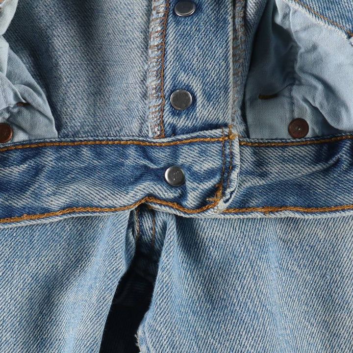 90'S Levi's 501-0193 Straight Denim Pants Made in USA Men's W31 Vintage cotton blue type Vintage Second Hand