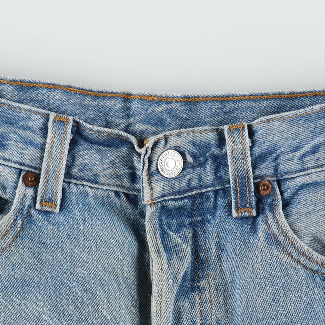 90'S Levi's 501-0193 Straight Denim Pants Made in USA Men's W31 Vintage cotton blue type Vintage Second Hand