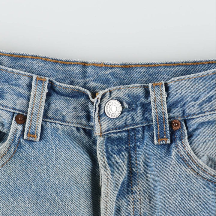 90'S Levi's 501-0193 Straight Denim Pants Made in USA Men's W31 Vintage cotton blue type Vintage Second Hand