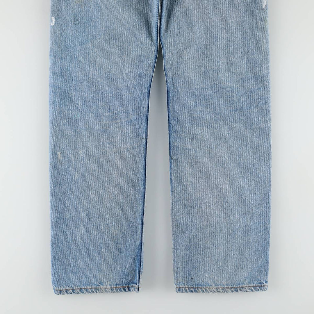 90'S Levi's 501-0193 Straight Denim Pants Made in USA Men's W31 Vintage cotton blue type Vintage Second Hand