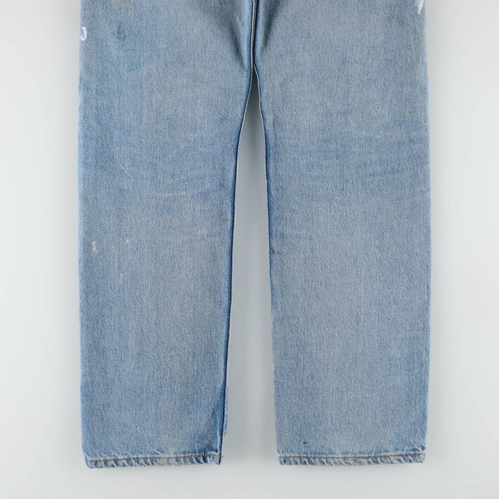 90'S Levi's 501-0193 Straight Denim Pants Made in USA Men's W31 Vintage cotton blue type Vintage Second Hand