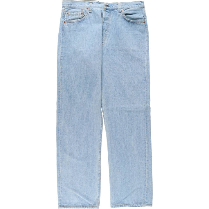 1990'S Levi's 501-5910 Straight Denim Pants, Made in USA, Men's Size W34 (approx.), Vintage cotton blue type Vintage Second Hand