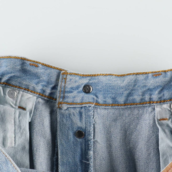 1990'S Levi's 501-5910 Straight Denim Pants, Made in USA, Men's Size W34 (approx.), Vintage cotton blue type Vintage Second Hand