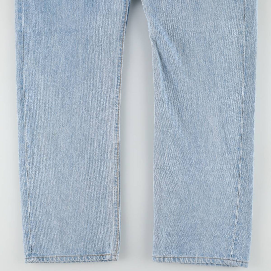1990'S Levi's 501-5910 Straight Denim Pants, Made in USA, Men's Size W34 (approx.), Vintage cotton blue type Vintage Second Hand