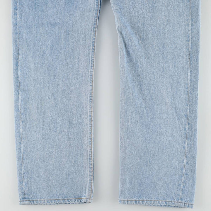 1990'S Levi's 501-5910 Straight Denim Pants, Made in USA, Men's Size W34 (approx.), Vintage cotton blue type Vintage Second Hand