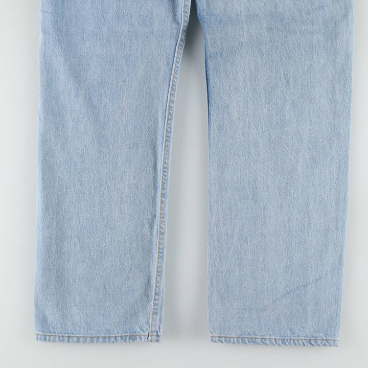 1990'S Levi's 501-5910 Straight Denim Pants, Made in USA, Men's Size W34 (approx.), Vintage cotton blue type Vintage Second Hand