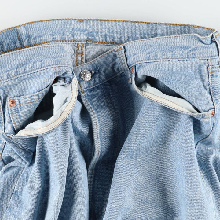 1990'S Levi's 501-5910 Straight Denim Pants, Made in USA, Men's Size W34 (approx.), Vintage cotton blue type Vintage Second Hand