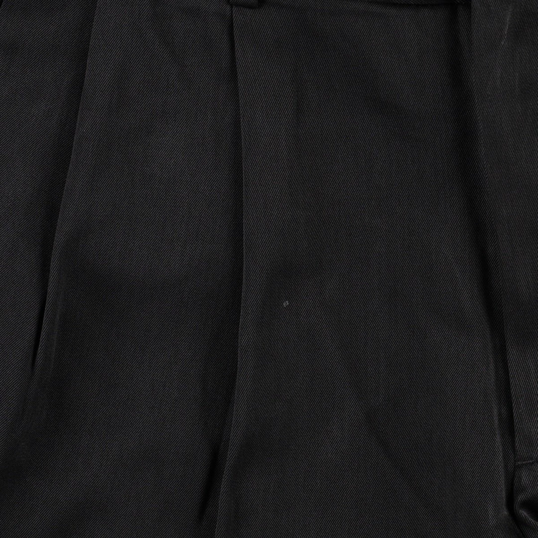 Perry Ellis PERRY ELLIS PORTFOLIO Two-pleat Slacks Men's Size W33 polyester black type Vintage Second Hand